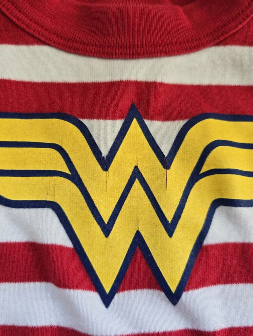Hanna Andersson Red, White & Blue Wonder Woman-Inspired Tee and Star Shorts